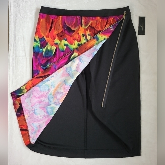 Worthington Vibrant Colorful Skirt. Size 16. Zipper front and back. - Picture 2 of 7